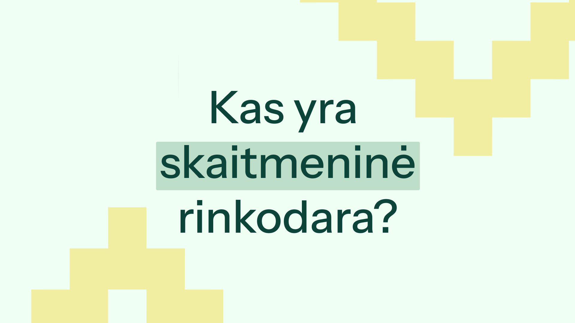 Kas yra skaitmeninė rinkodara? 